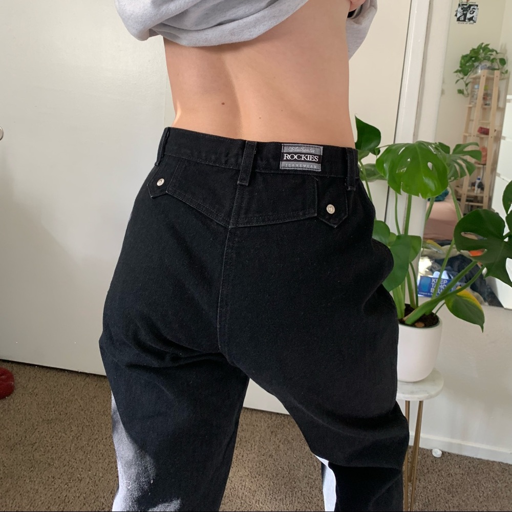 Vintage? Rockies High Waisted Jeans- Black